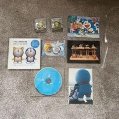 2002年THEドラえもん展　記念カンバッジ・ピンズ・ポストカード・CD