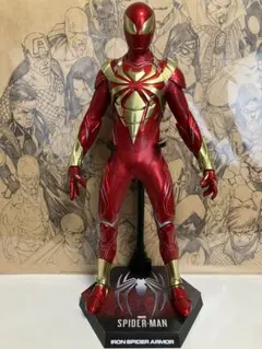 【ゲリラセール】アルチザン　植毛版　ホットトイズ　アイアン・スパイダー　新品 ムービー・マスターピース アルチザン】『アベンジャーズ／エンド