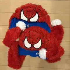 スパイダーマン フリース帽子 ユニバーサルスタジオジャパン