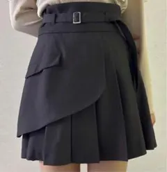 dazzlin レイヤードプリーツミニスカート