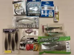 バス釣り引退】ワーム 大量13パックまとめ売り ジャッカル エバー