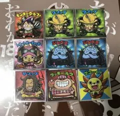 ワンピースマンチョコ　シール9枚セット