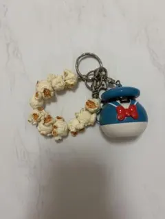 ドナルドダック ポップコーン キーホルダー