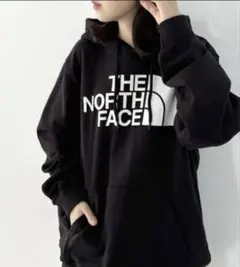 [タグ付き男女兼用]THE NORTH FACEの定番パーカー Black M