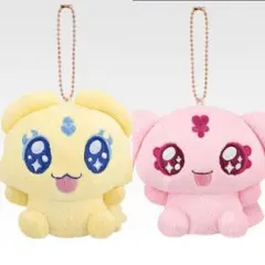 一番くじ プリキュア ぬいぐるみ マスコット メップル ミップル