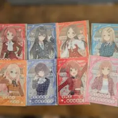セブンイレブン 学園アイドルマスター クリアカード 8枚セット