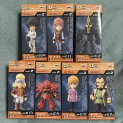 ガンダム ワールドコレクタブルフィギュア 7体セット