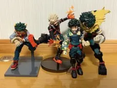 僕のヒーローアカデミア フィギュア 4体セット　緑谷出久　爆豪勝己※箱無し