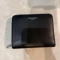 SAINT LAURENT ブラック 二つ折り財布のサムネイル