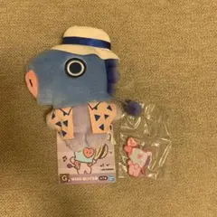 BT21 MANG マン　ぬいぐるみ　ラバーチャーム