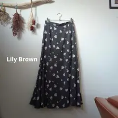 Lily Brown　ドットフラワースカートのサムネイル