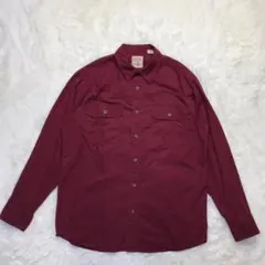 RED HEAD リップストップシャツ バスプロ・ショップスPB マルーンカラー