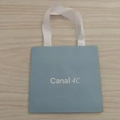 Canal 4°C ショップ袋 水色　紙袋