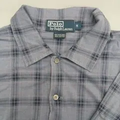 Polo by Ralph Lauren 半袖シャツ M チェック柄
