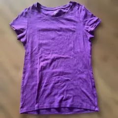 UNIQLO スーピマコットン Tシャツ L 紫