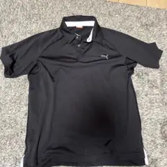 PUMA 黒 ポロシャツ Mサイズ