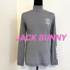 jack bunny ジャックバニー 長袖 ハイネックシャツ インナー ボーダー