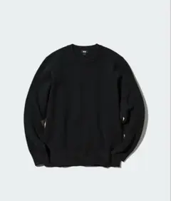 UNIQLO ウォッシャブルストレッチミラノリブクルーネックセーター　 XXL