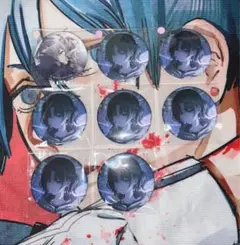 プロセカ プロジェクトセカイ まふゆ 朝比奈まふゆ グリ缶 グリッター缶バッジ