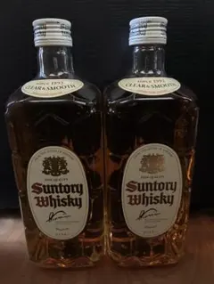 白角 Suntory Whisky 700ml 2本セットのサムネイル