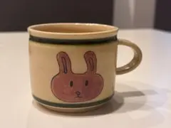 うさぎ【新品】DAISAK カップ　マグカップ　ダイサク　兎　ウサギ　緑ライン うさぎ【新品】DAISAK カップ マグカップ ダイサク 兎 ウサギ 緑