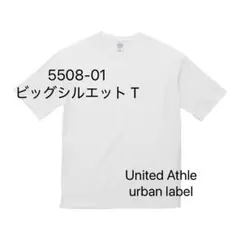 新品★5.6オンスビッグTシャツ★MサイズUnited Athle★ホワイト