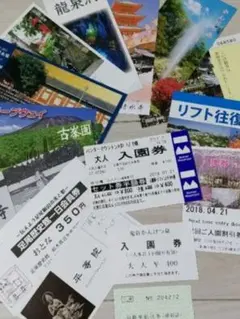 寺社の使用済み入場券(39枚) 清水寺 使用済み入場券 しおり 4枚セット - メルカリ
