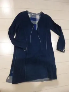 45rpmチュニック インディゴのサムネイル