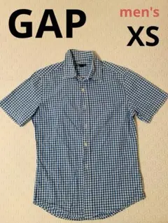 Gap 半袖シャツ メンズXS ギンガムチェック