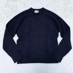 美品✨エルメス 24AW ジオメトリック 立体Hロゴ ニット M メンズのサムネイル