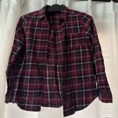 AFRICATARO チェック柄 長袖シャツ Mのサムネイル