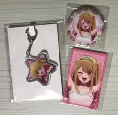 推しの子　星野ルビー　缶バッジ　ビジュアルカード　アクキー