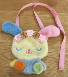 ガチャガチャ　ウサハナ　ぬいぐるみポシェット　花冠
