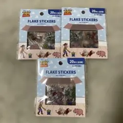 トイストーリー　フレークステッカー　3セット