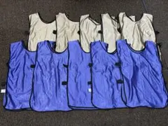 練習用ビブス 10枚セット Lサイズ(2色)