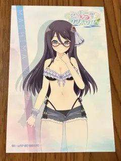 アサルトリリィ　真島百由　4.5周年記念グッズ　ポストカード
