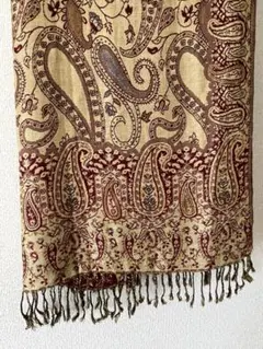 新品　大判ストール　Pashmina100%