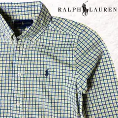 【美品】Polo Ralph Lauren キッズ チェックシャツ 120