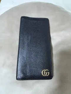 Gucci ブラックレザー 長財布