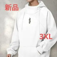 Eocicvvi パーカー フード付き トレーナー 秋冬　3XL 白　ホワイト