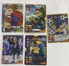 イナズマイレブンカード こうていペンギン3ごう 鬼道有人、不動明王
