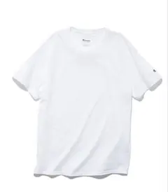 【着回し抜群】Champion チャンピオン 定番ロゴTシャツ ホワイト　M 白