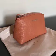 COCCINELLE ポーチ ピンク系 レザー - メルカリ