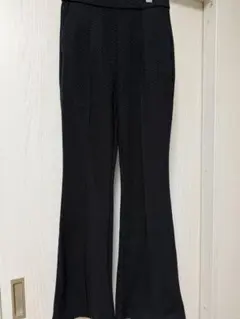 ☆新品、未使用☆STUDIOUS ブラック ヘリンボーン パンツ