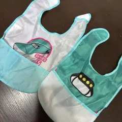 【まゆげ様専用】お食事エプロン新品セットはやぶさ2枚セット