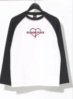 BLACKPINK ロゼ着用 ロングスリーブTシャツ LOGO-L