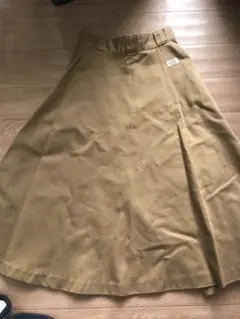 Dickies✖️ナノユニバース　ブラウン　フレアスカート　アウトドア