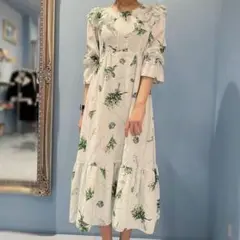 MILK ワンピースLily bell long Dressミント