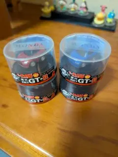 ワンダ×タカラトミー　ミニミニチョロQ　歴代GTRコレクション　4台