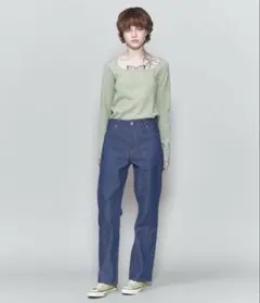 ＜6(ROKU)＞SHIRRING SQUARE NECK TOP/カットソー